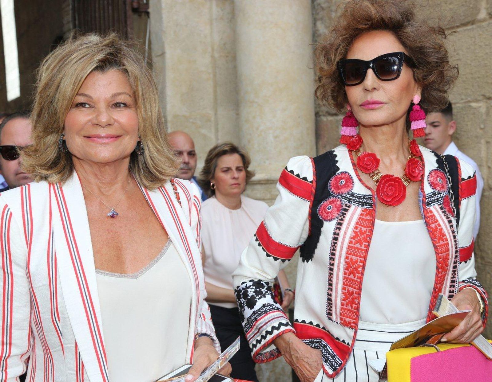 Cary Lapique y Naty Abascal