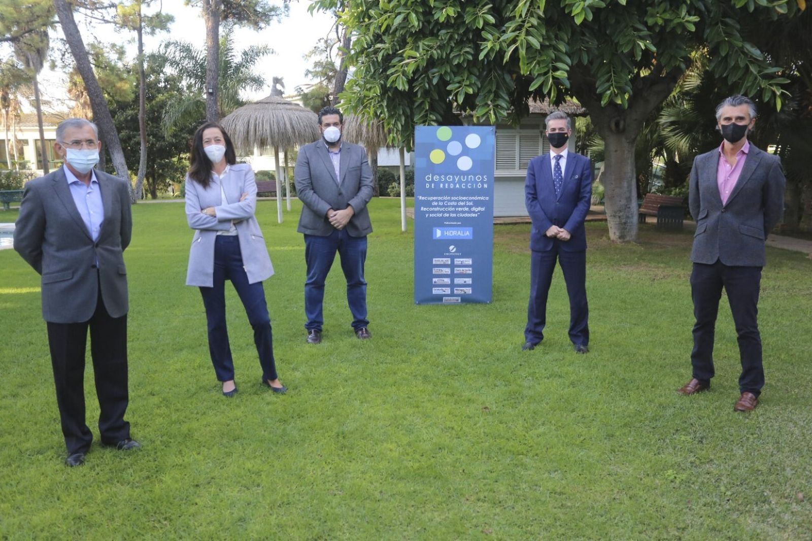 Luis Utrilla, Matilde Mancha, Carlos Cañavate, Juan José González y José Luis Córdoba.
