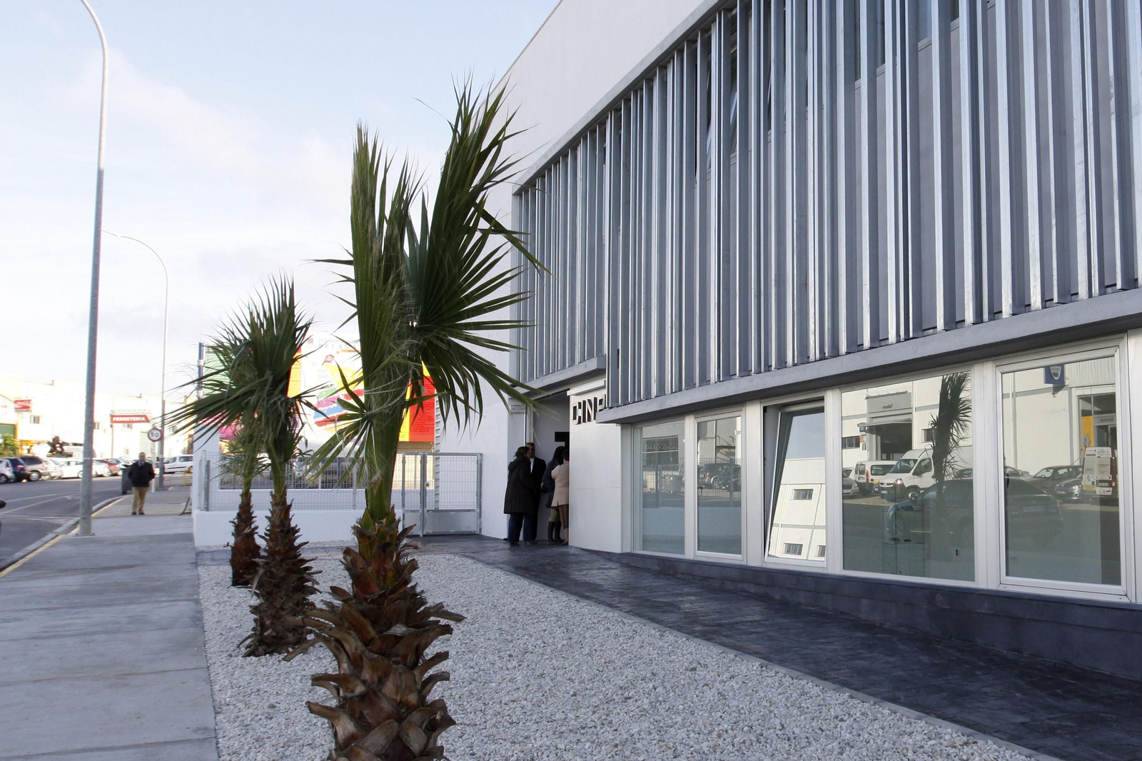 Sede de la Asociación de Empresarios de Chiclana, en el polígono de Pelagatos. Sede de la Asociación de Empresarios de Chiclana, en el polígono de Pelagatos.