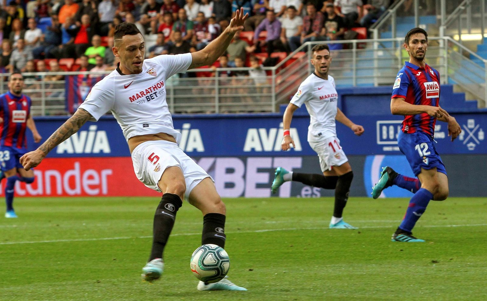 El Eibar-Sevilla FC, en imágenes