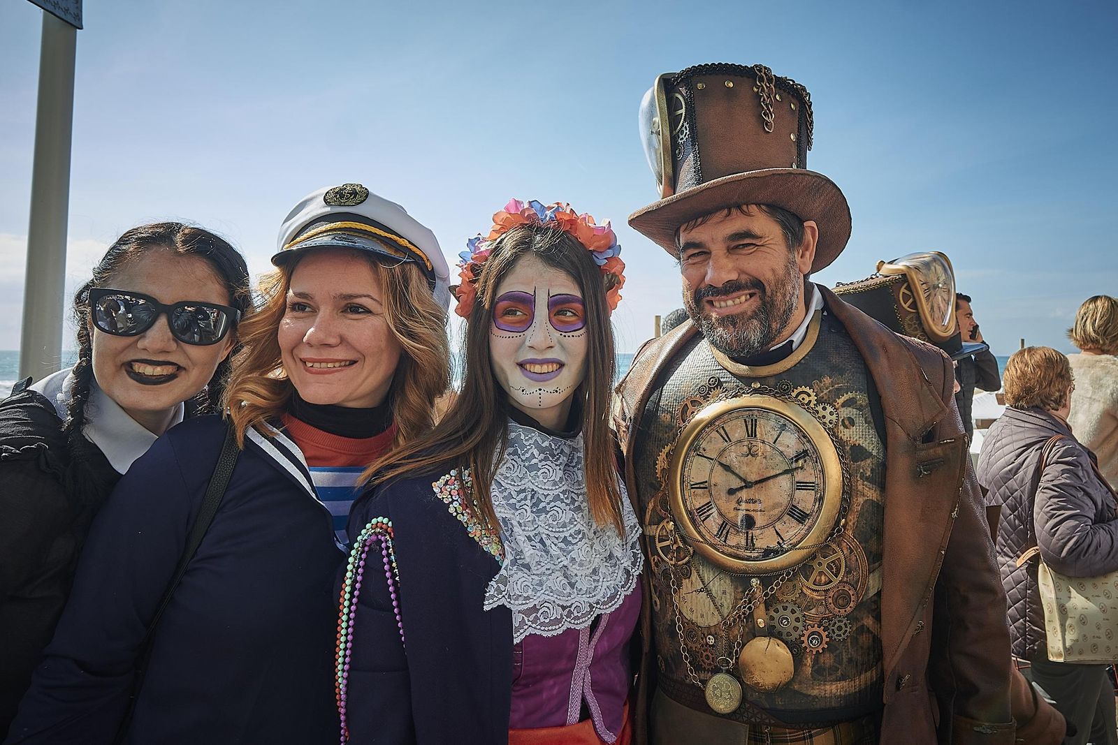 Las imágenes de la Batalla de Coplas y el carrusel de la Viña