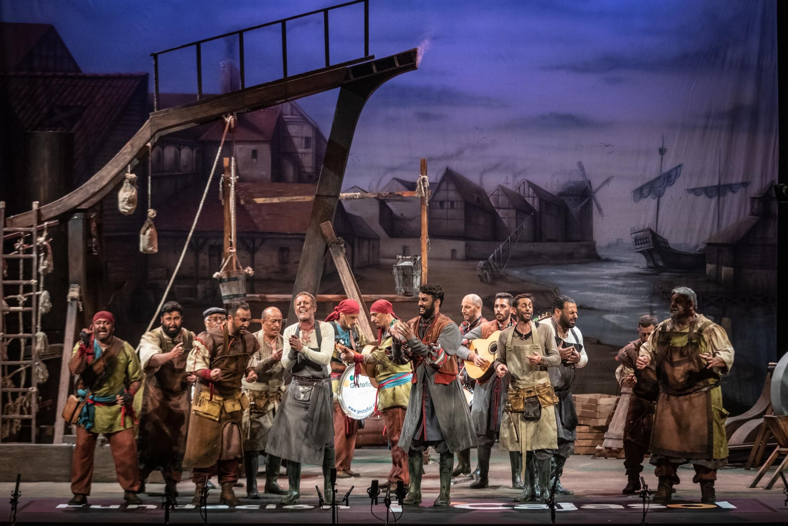 Comparsa 'La Santa María'.