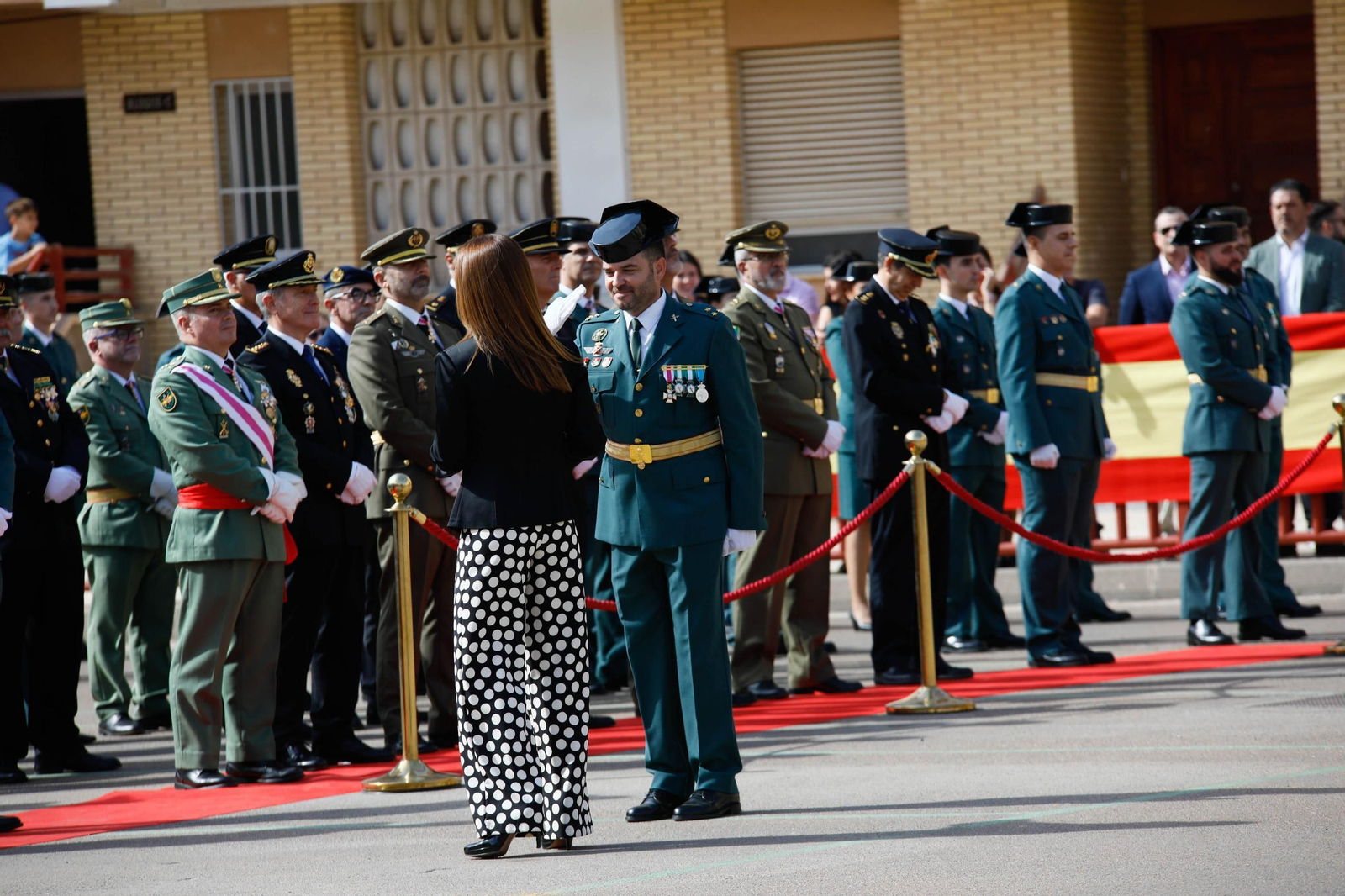 Los actos de la Guardia Civil en honor a la Virgen del Pilar, en imágenes