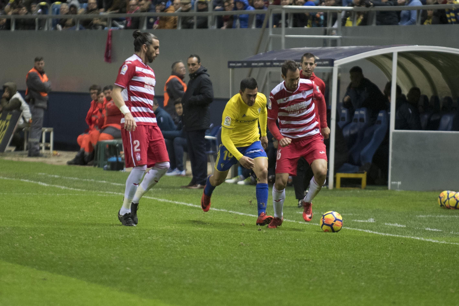 El Cádiz CF-Granada CF