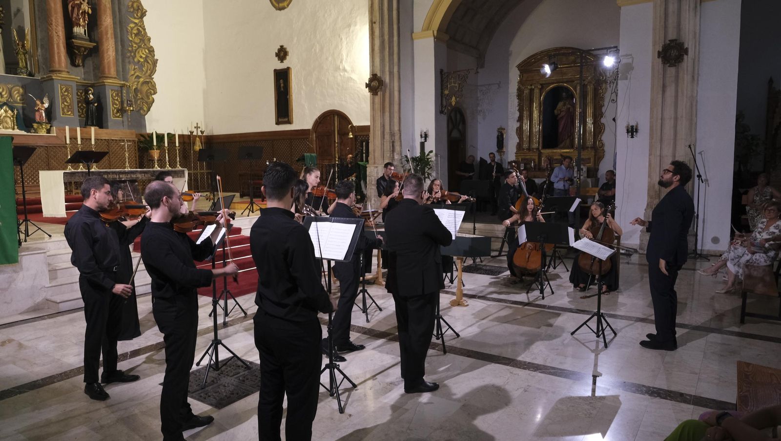 El concierto de la OCAL en el Festival de Vélez-Blanco, en imágenes