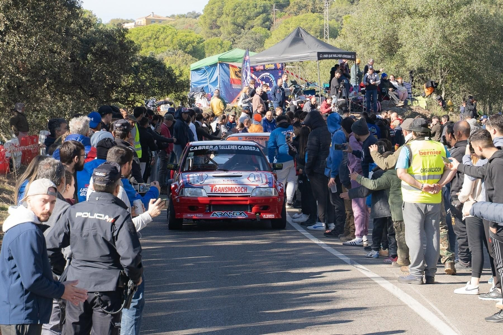 El espectacular arranque de la Subida a Trassierra, en imágenes