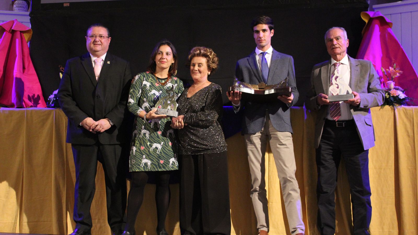 Ganadores de los XXIII Trofeos Taurinos Antonio Carmona.
