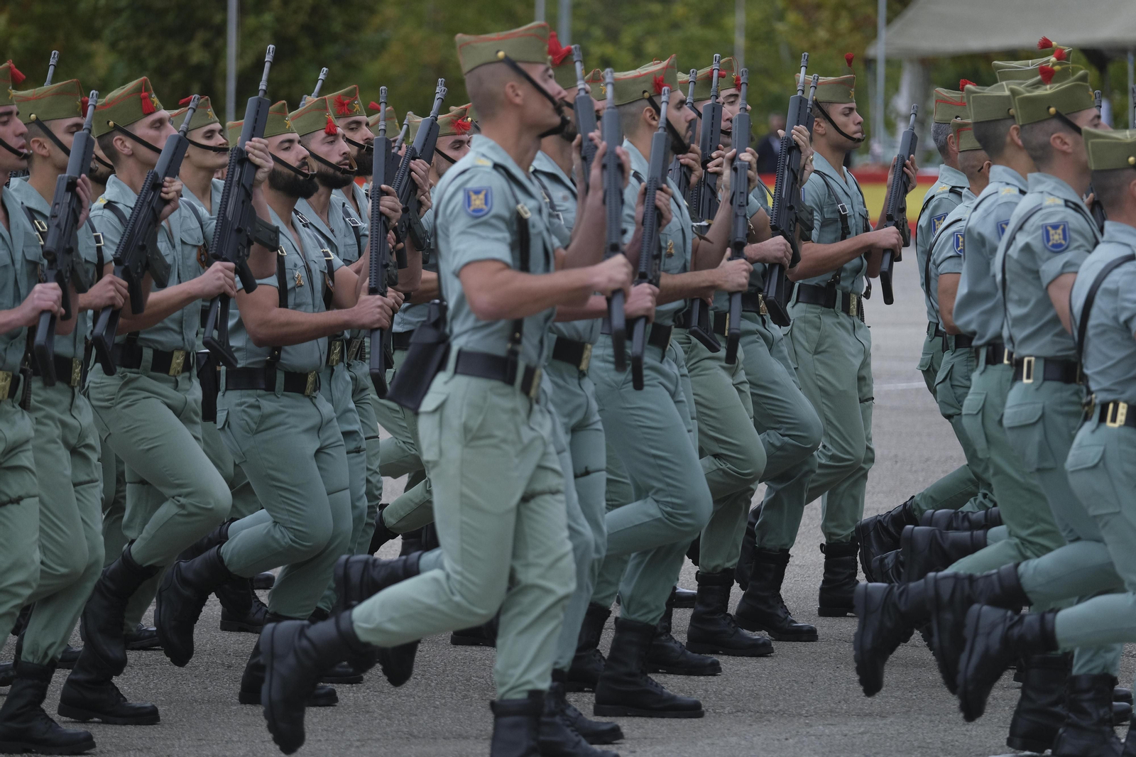 Sábado legionario, en fotos
