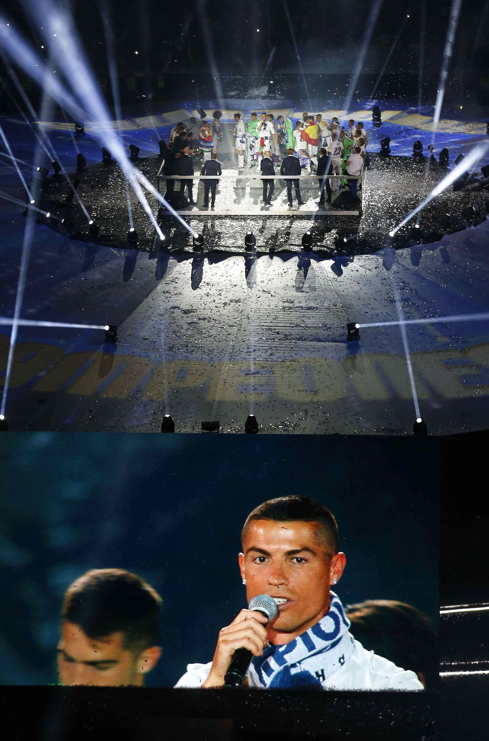 Las imágenes de la celebración del Real Madrid