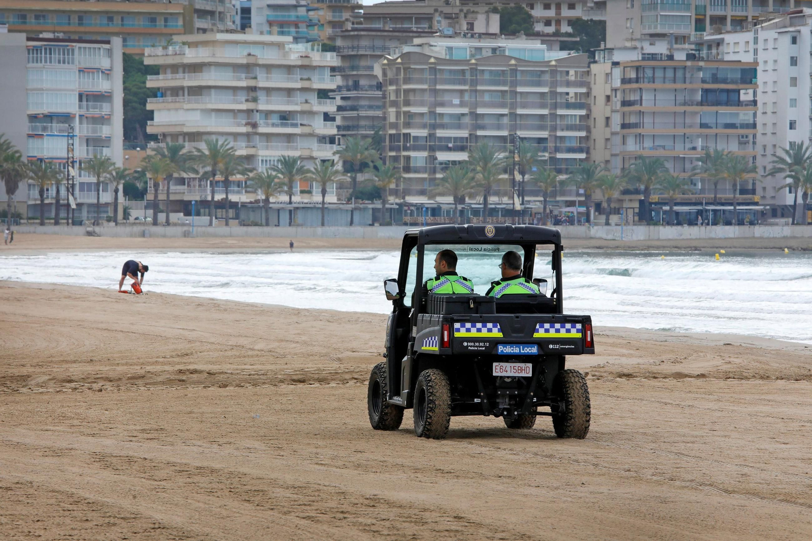 Playa Larga de Salou, donde ocurrió el suceso.