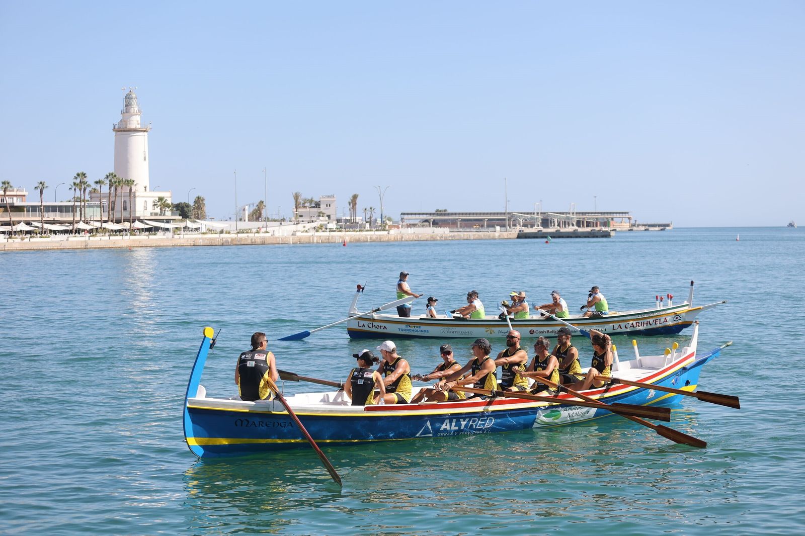 Las imágenes del 61º Gran Premio Ciudad de Málaga de jábegas