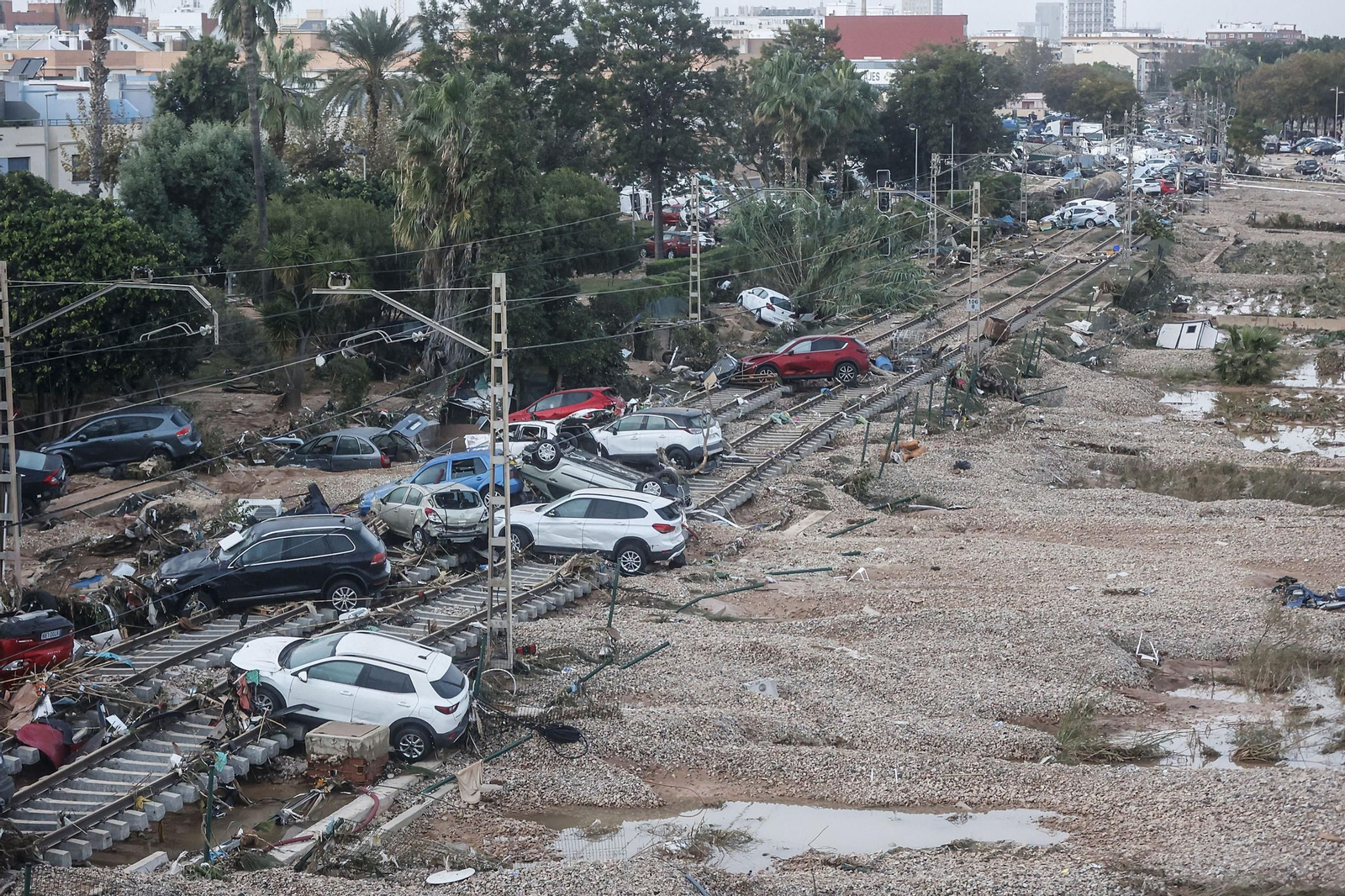 Las imágenes de las devastadoras consecuencias de la DANA en Valencia