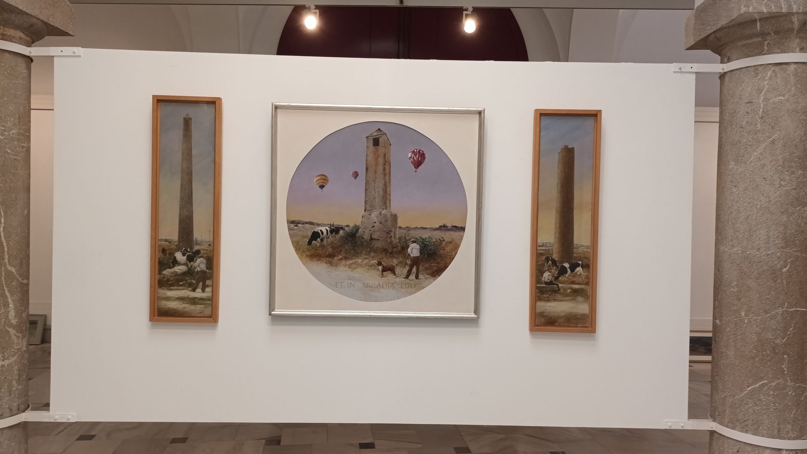 Una imagen de la exposición en Pescadería.