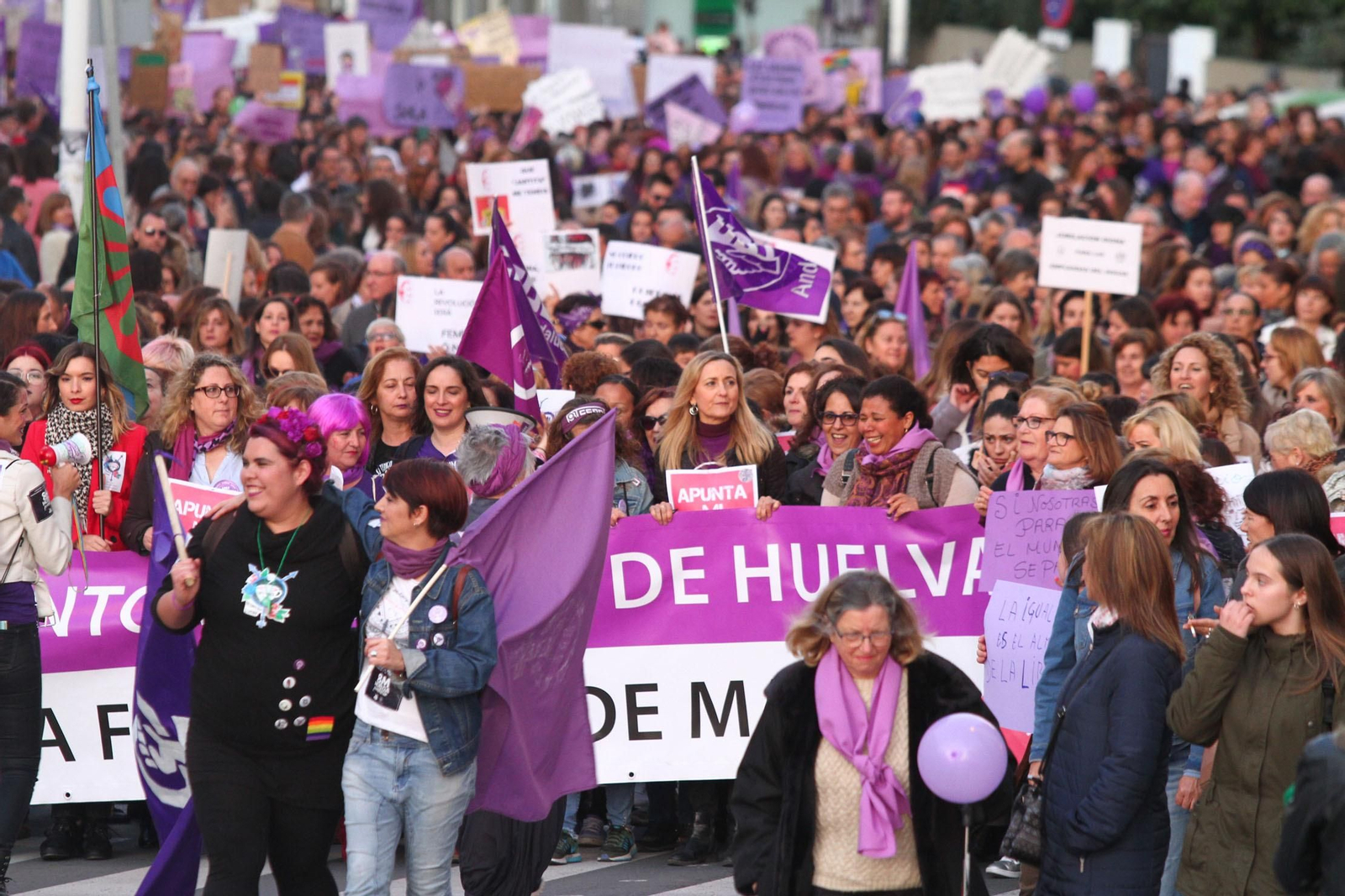 Imágenes de la Manifestación del día Internacional de la Mujer