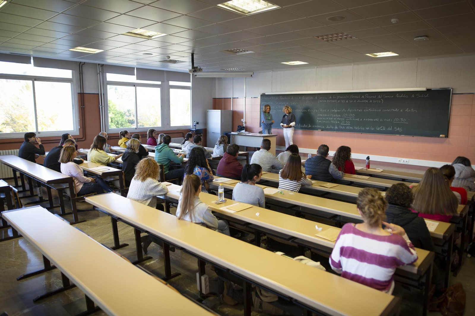 Opositores, en una imagen de archivo.