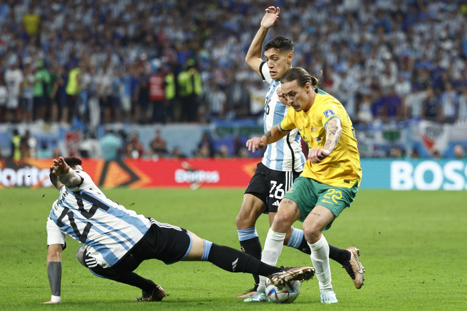 Las fotos del Argentina - Australia