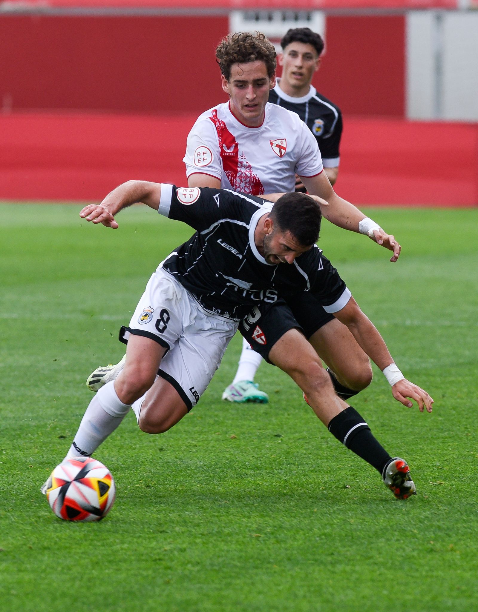 Partido del Sevilla Atlético con la Real Balompédica Linense