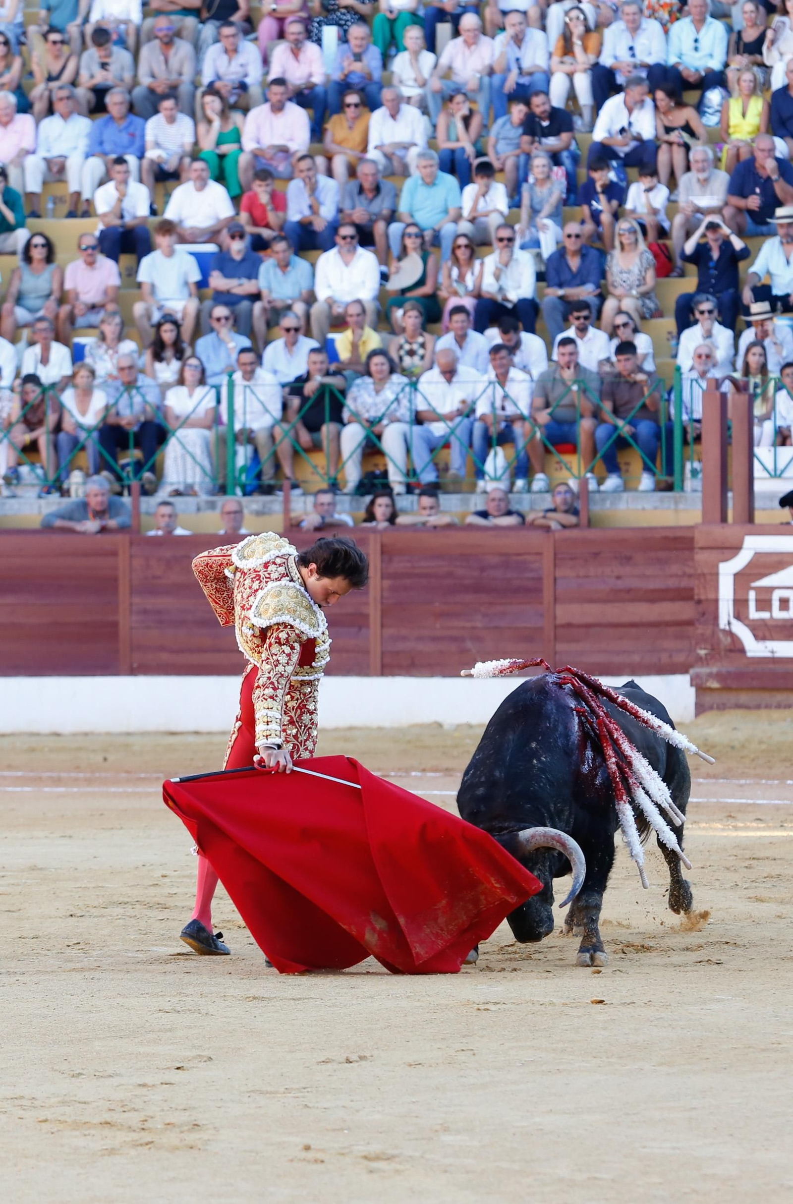 Fotos del mano a mano entre Roca Rey y Pablo Aguado en La Línea