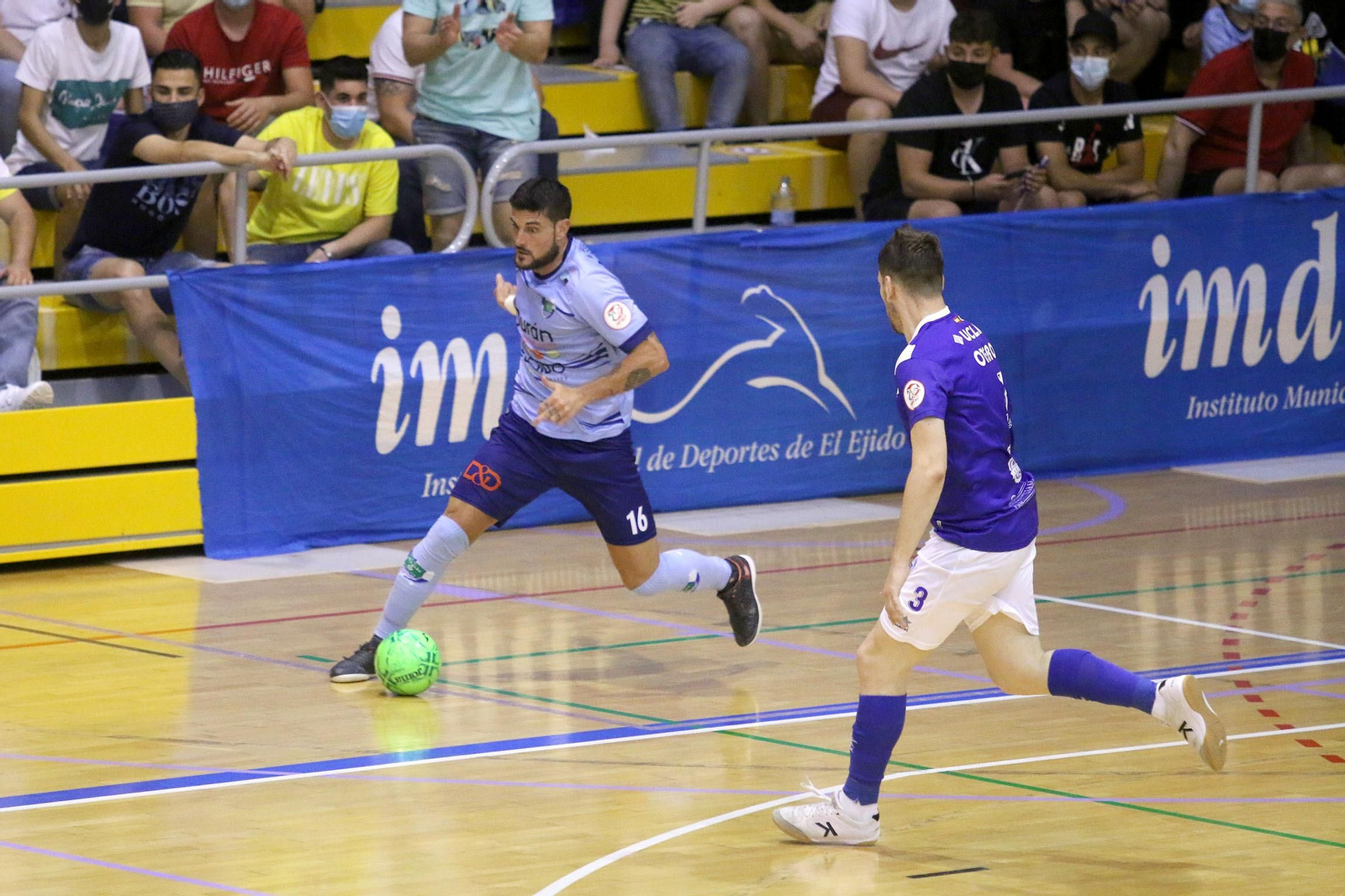 Fotogalería del primer partido de ascenso a Primera División EJIDO FUTSAL-MANZANARES