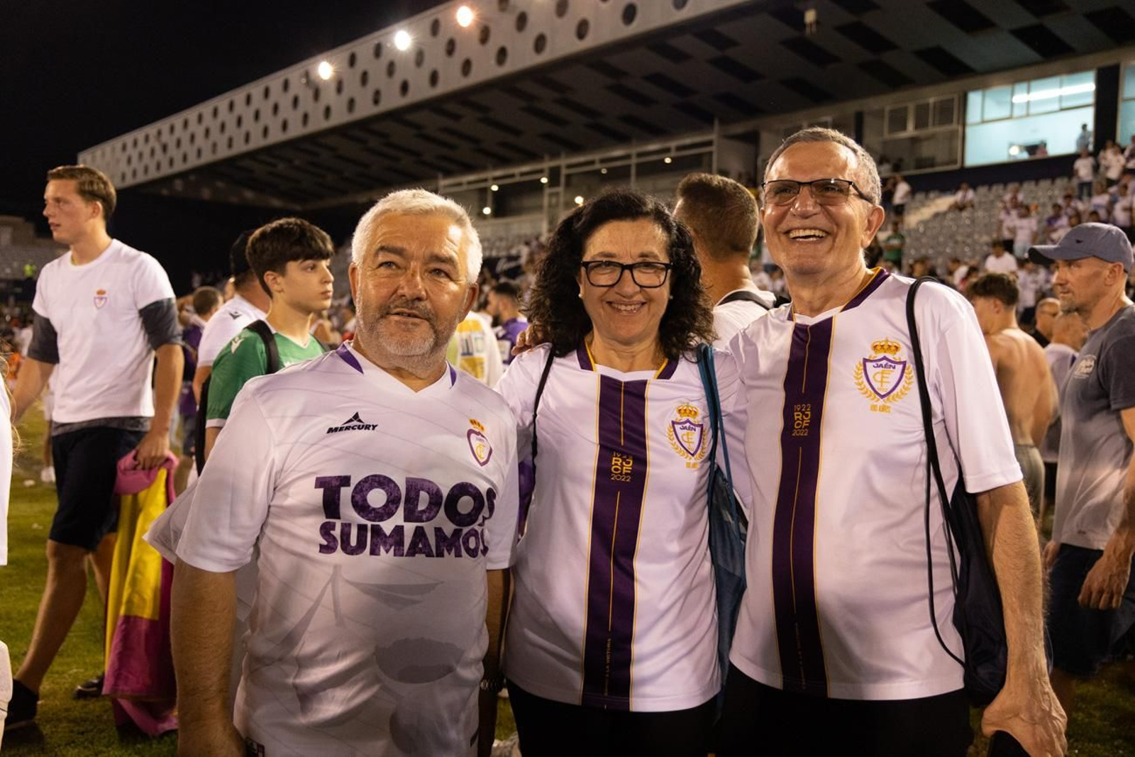 La celebración del Real Jaén.