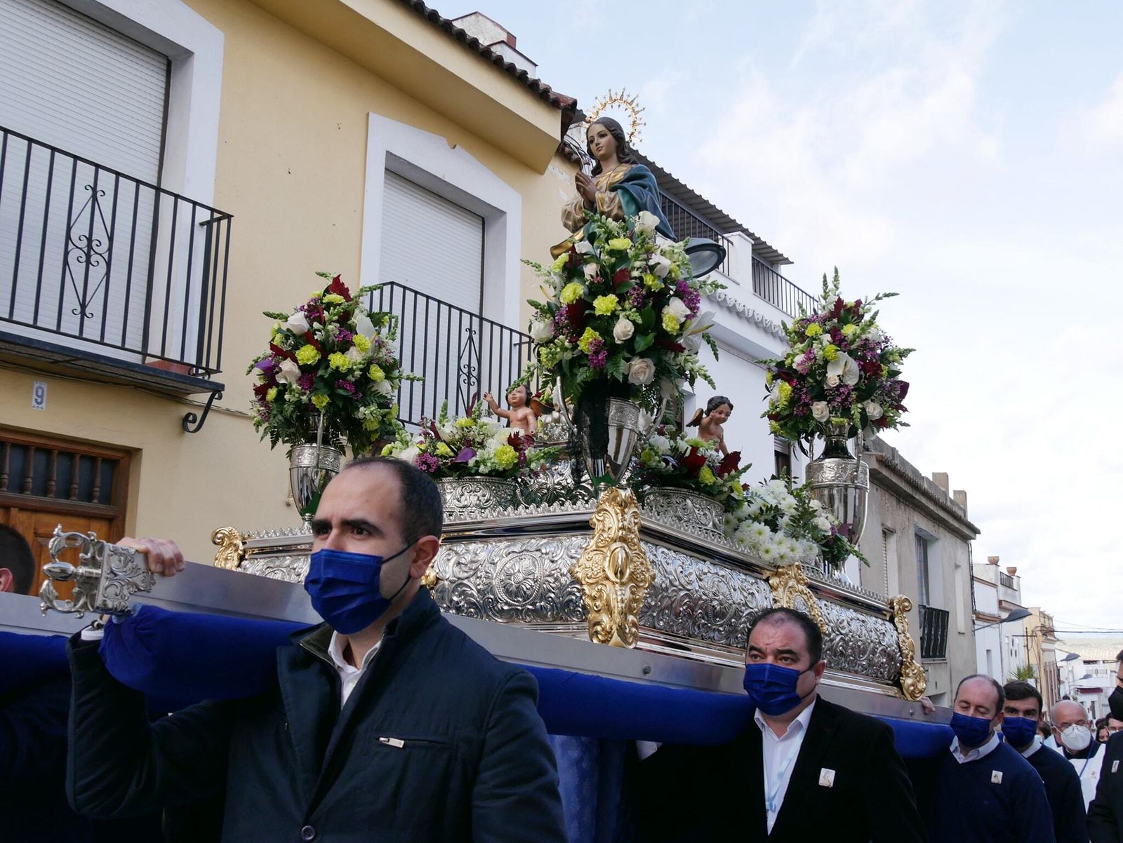 La procesión de la Inmaculada en El Carpio, en fotografías