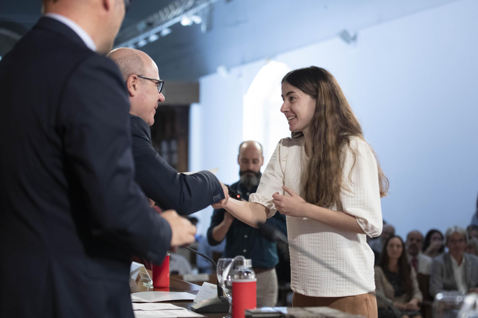 Acto de Reconocimiento a la Excelencia en el Rendimiento Académico para estudiantes de la  Universidad de Granada, en imágenes