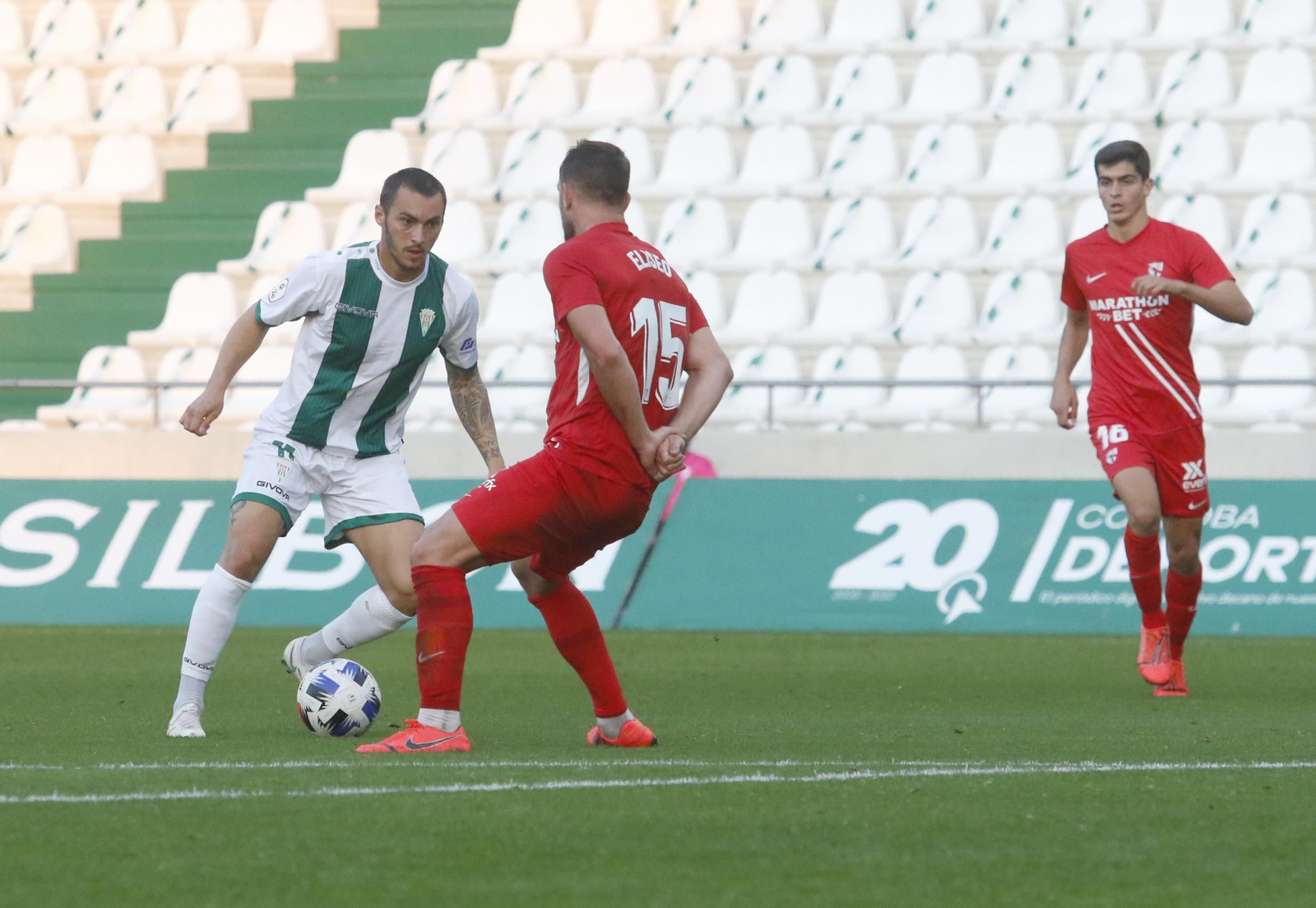 Las imágenes de la derrota del Córdoba CF ante el Sevilla Atlético