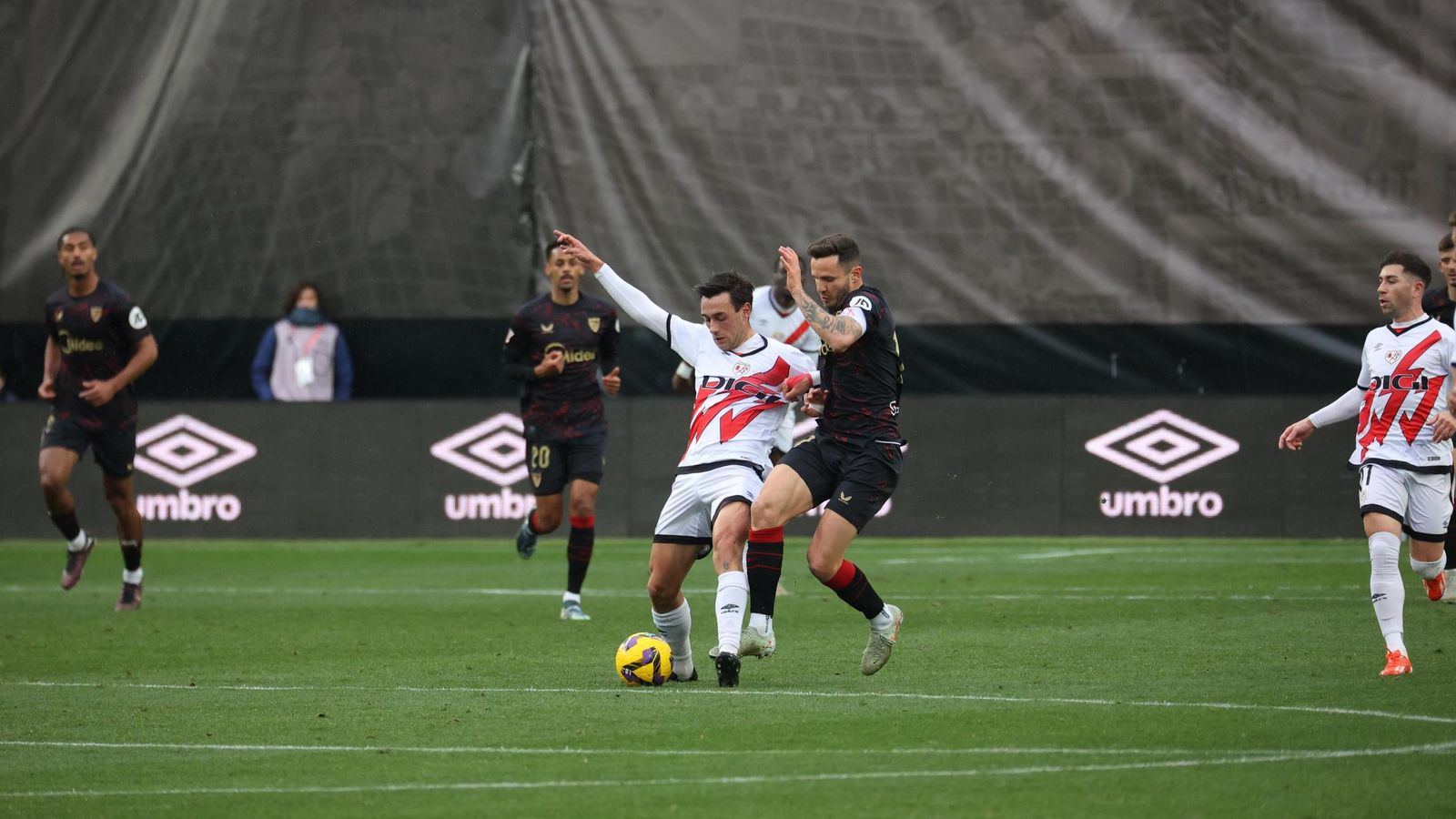 Rayo Vallecano -  Sevilla FC: todas las fotos del partido de Liga