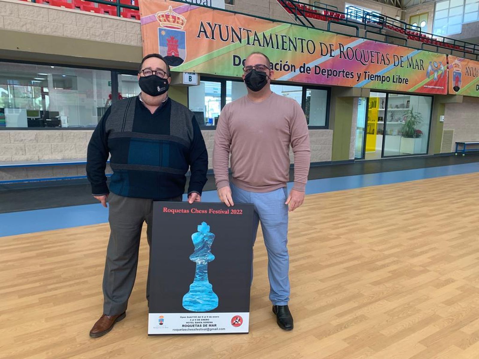 José Juan Rubí y Javier Garrido presentaron el evento.