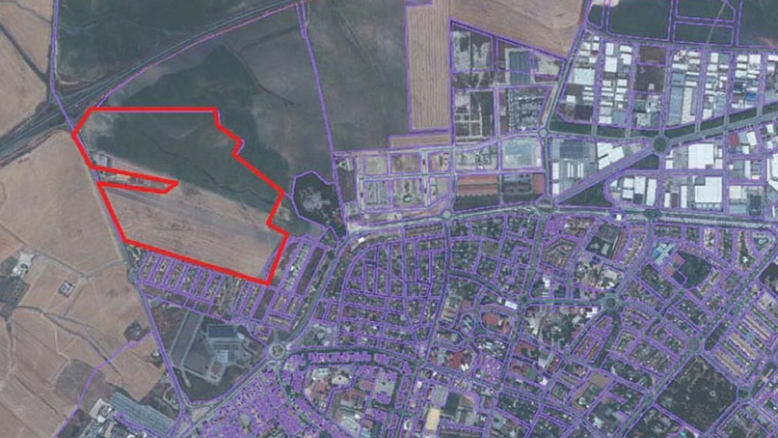 Zonas de Los Villares.