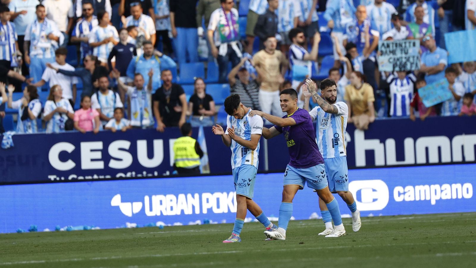 Las fotos del Málaga CF-CD Castellón