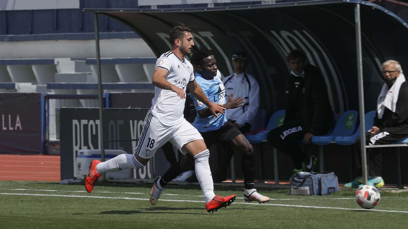 Las mejores fotos del Marbella - Balona