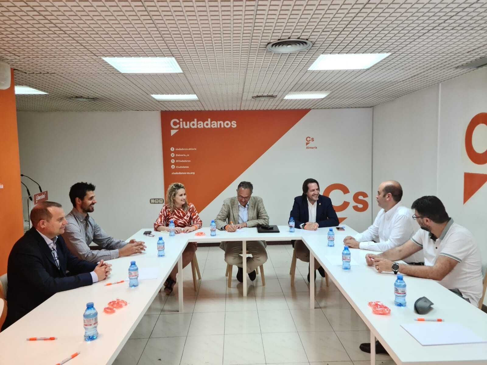Reunión con AJE y BNI Almería.