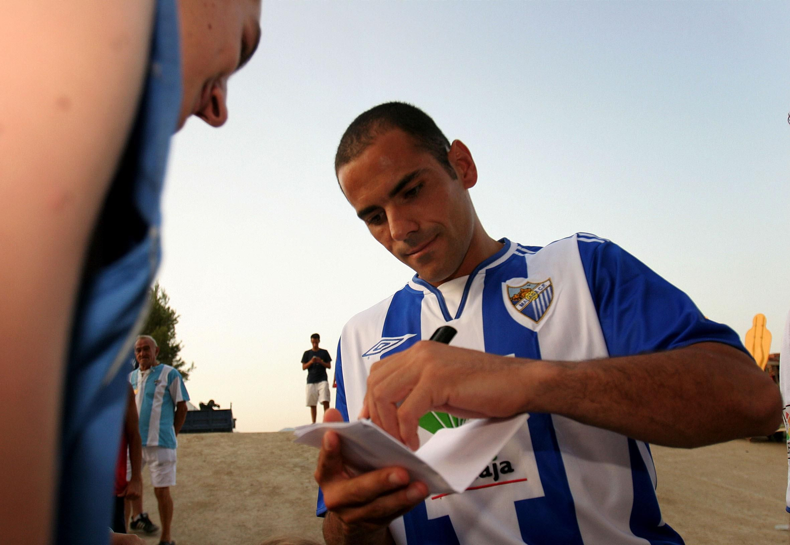 El ex futbolista del Málaga Salva Ballesta, en una imagen de 2005. El ex futbolista del Málaga Salva Ballesta, en una imagen de 2005.