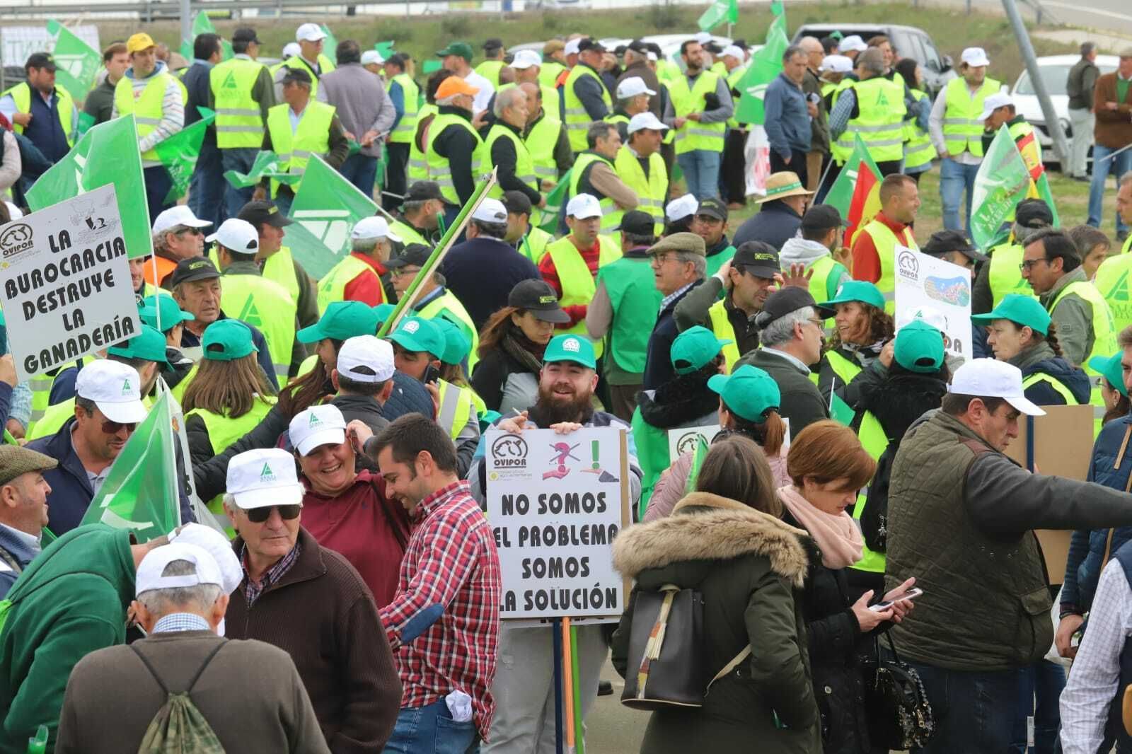 Concentración de agricultores.