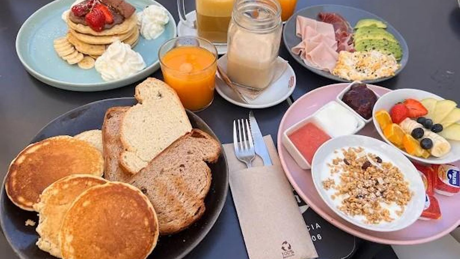 Desayuno de La Foto, establecimiento ubicado en el centro de Jerez.