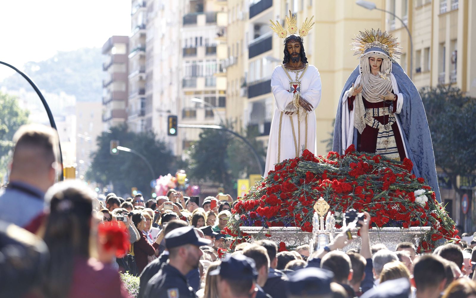 Las fotos del traslado del Cautivo