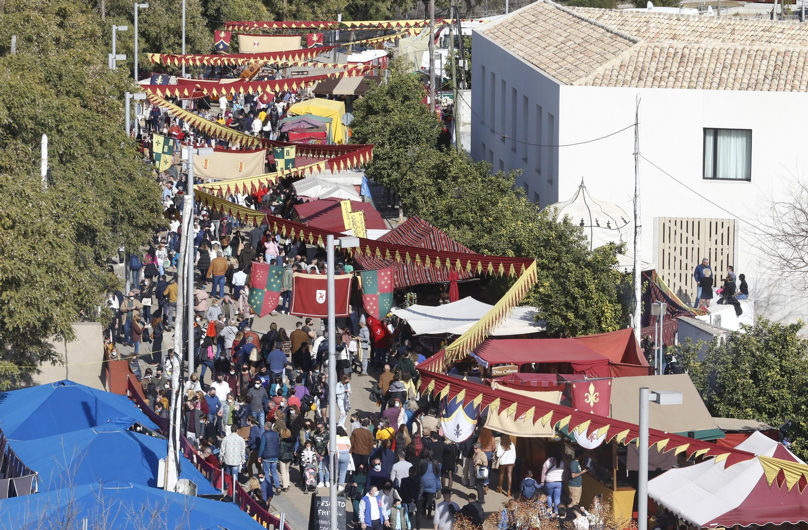 Las fotografías del día grande del Mercado Renacentista de Córdoba
