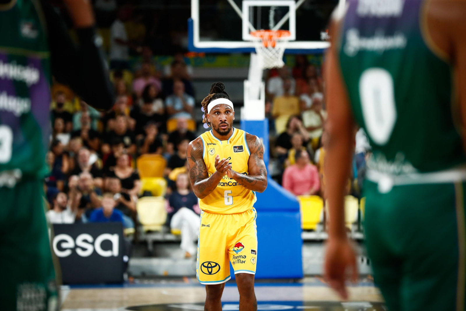 El Gran Canaria-Unicaja, en fotos