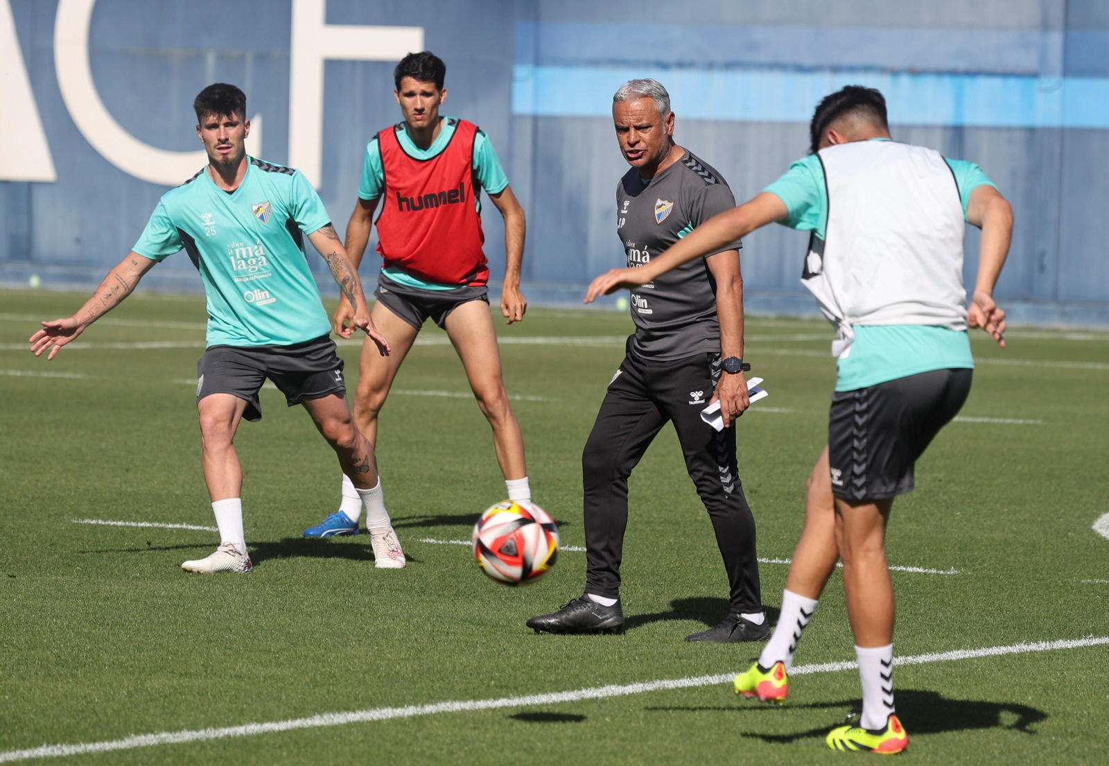 Pellicer aprieta en la vuelta del Málaga CF al trabajo