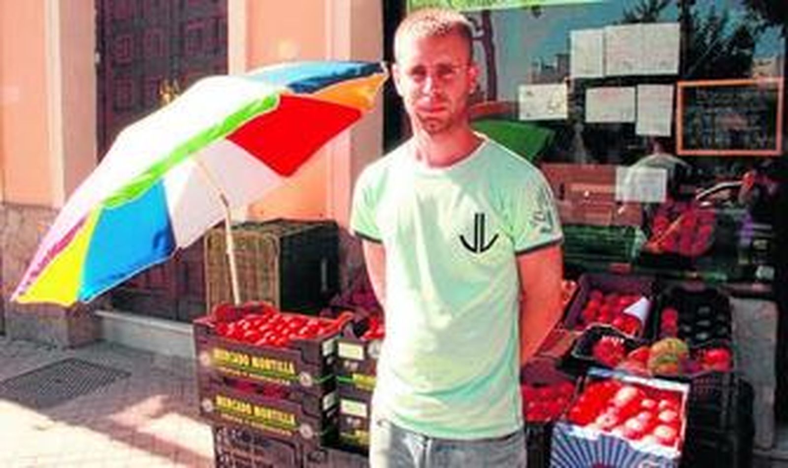 "El calor aprieta pero la fruta se mantiene fresca"