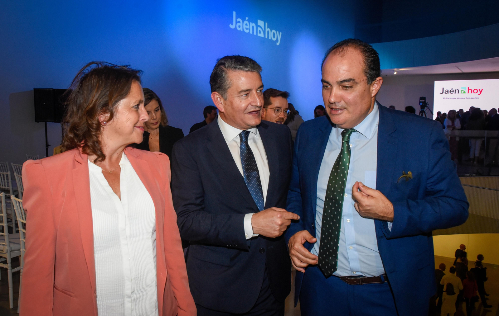 Acto de inauguración del nuevo periódico del Grupo Joly, Jaén hoy