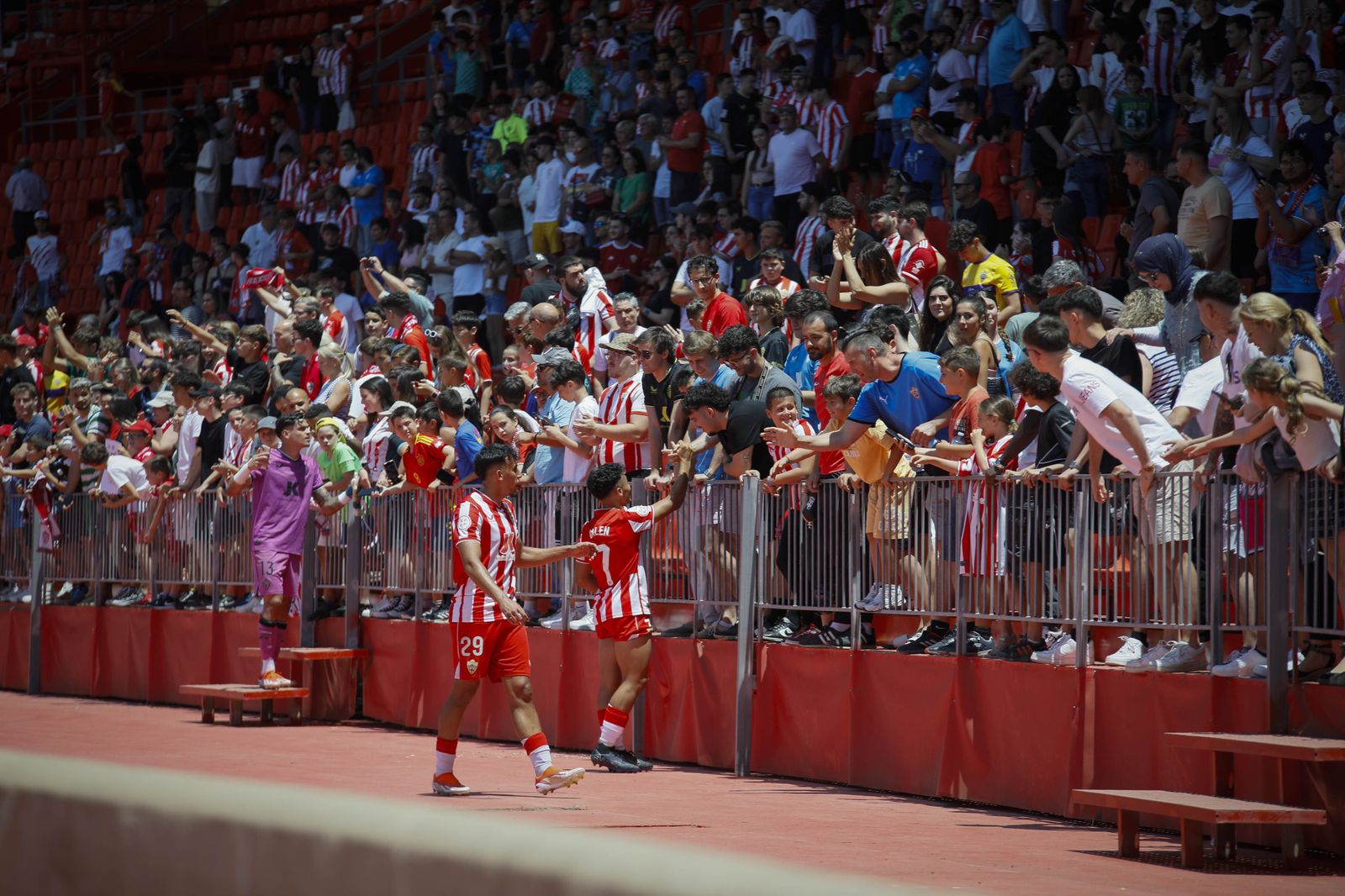 Imágenes del partido entre el Almería B y el Real Jaén