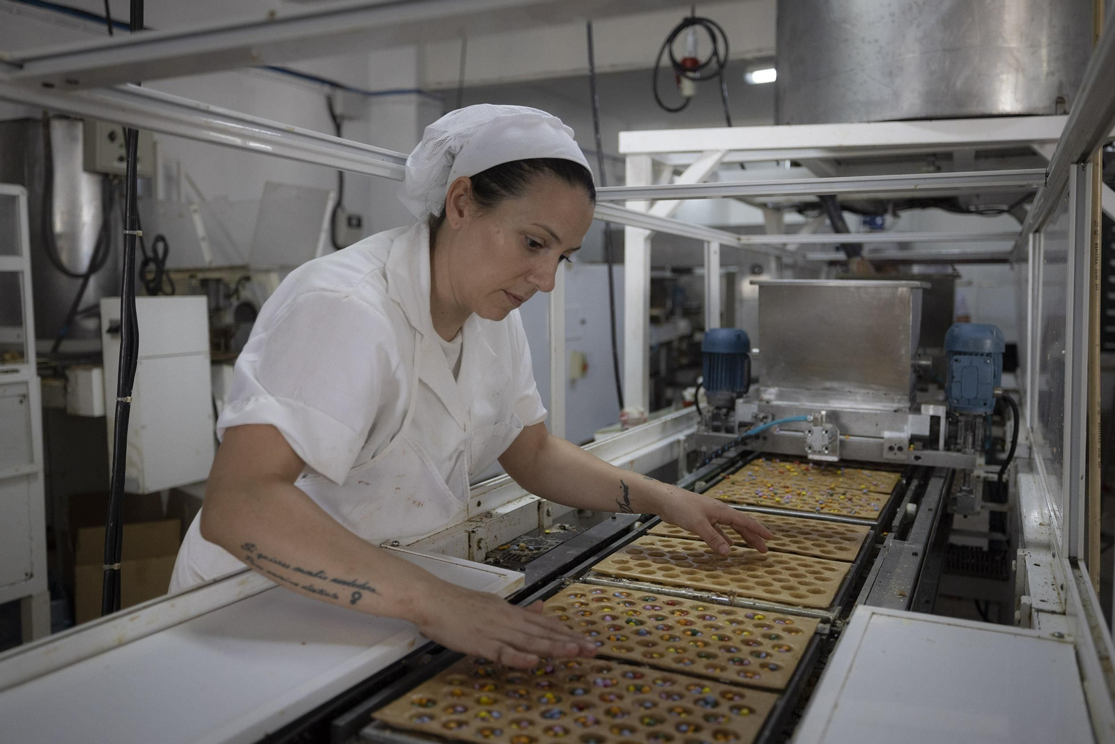 Como se elabora un mantecado de Estepa, en imágenes