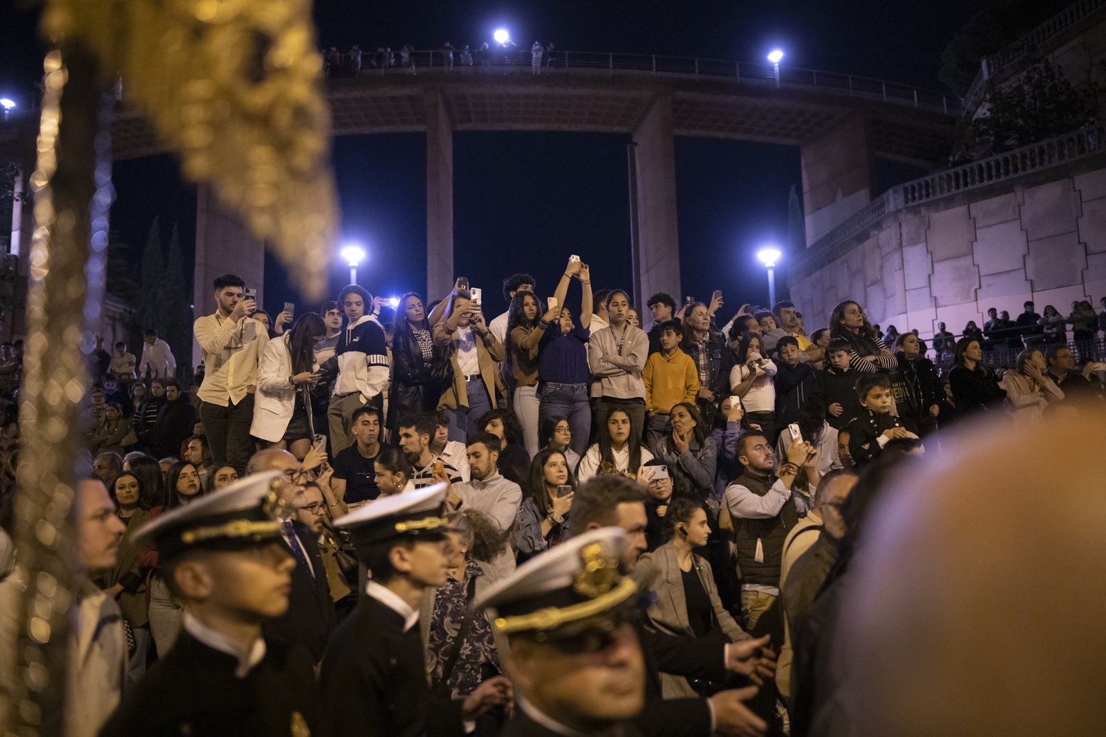 Lunes Santo: Tres Caídas en Huelva, en imágenes