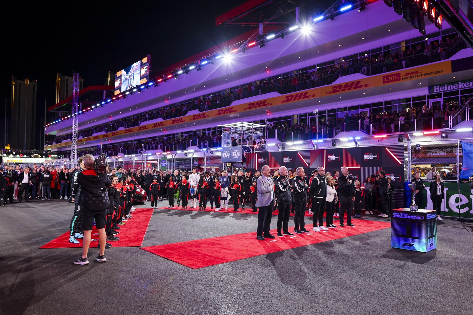 Las fotos del título mundial de Verstappen en Las Vegas