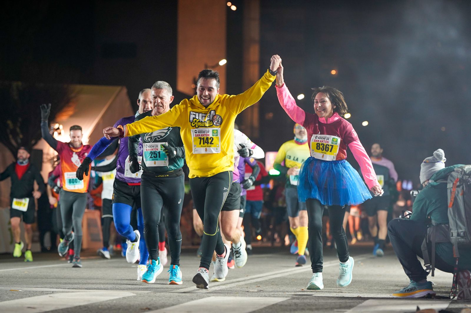 En imágenes: búscate en tu llegada a meta de la Carrera de San Antón 2026 (13)