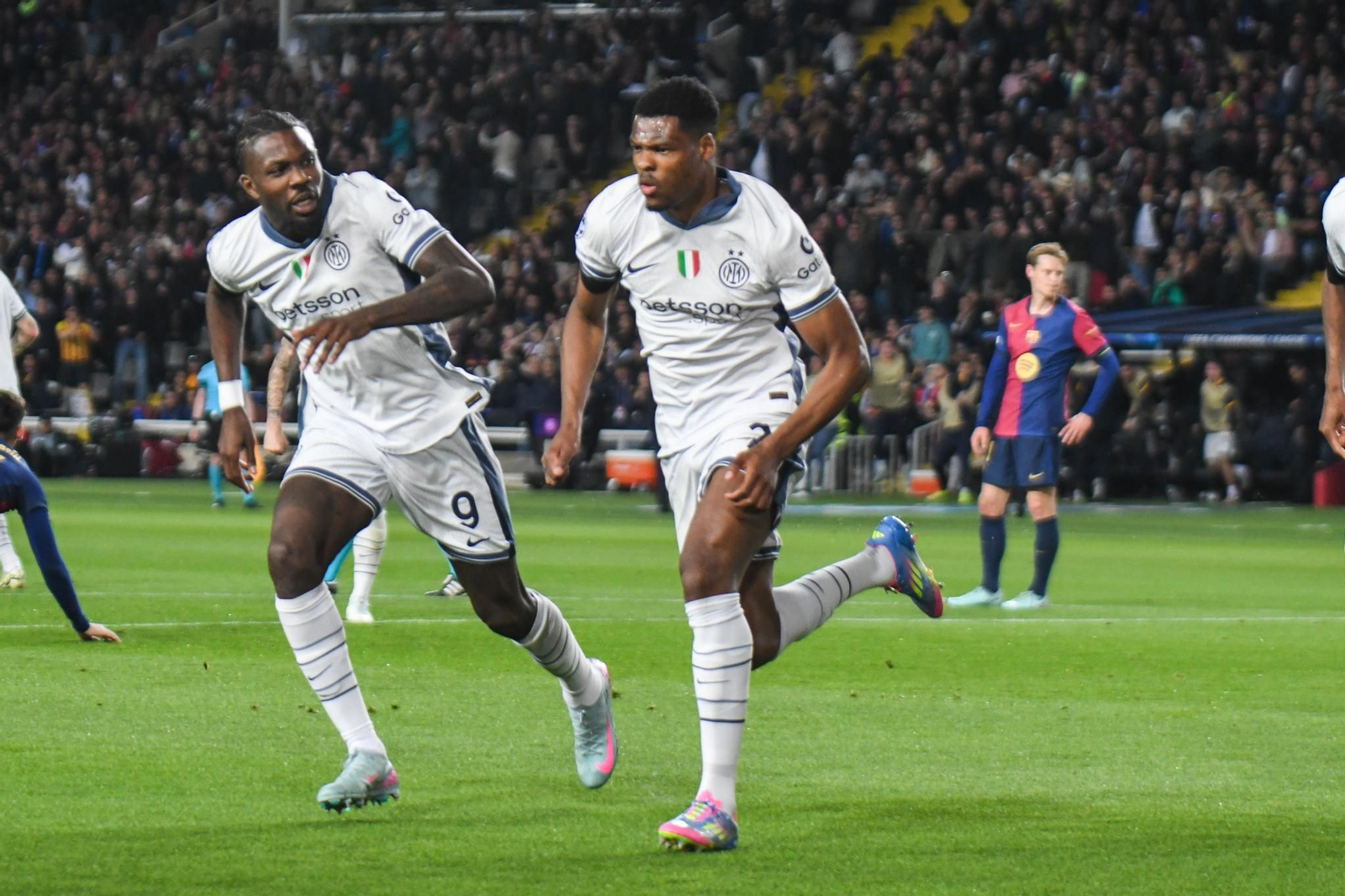 Las mejores fotos del Barcelona - Inter