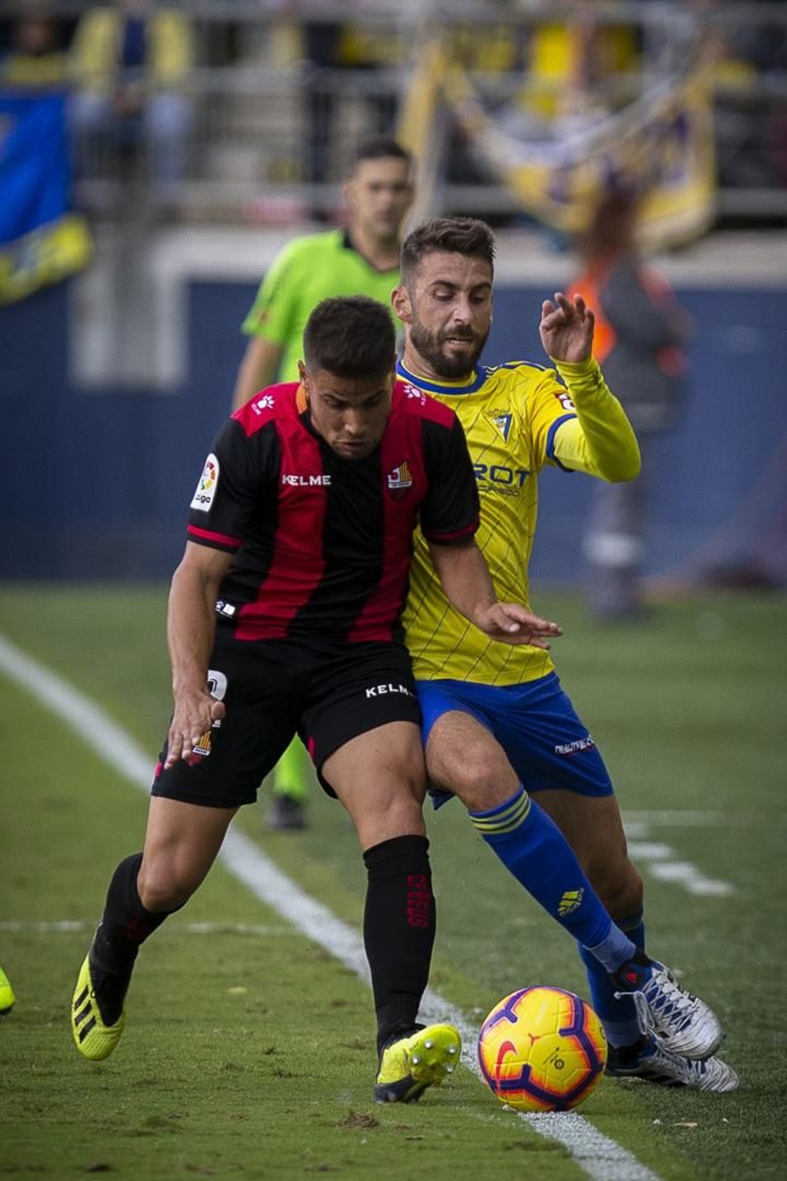 Imágenes del partido Cádiz-Reus