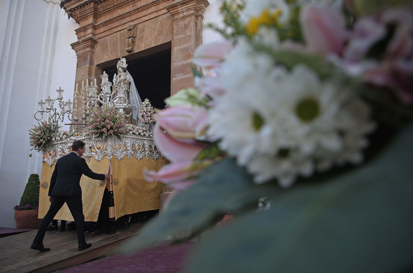 La Magna Mariana de Algeciras por la Plaza Alta, en imágenes